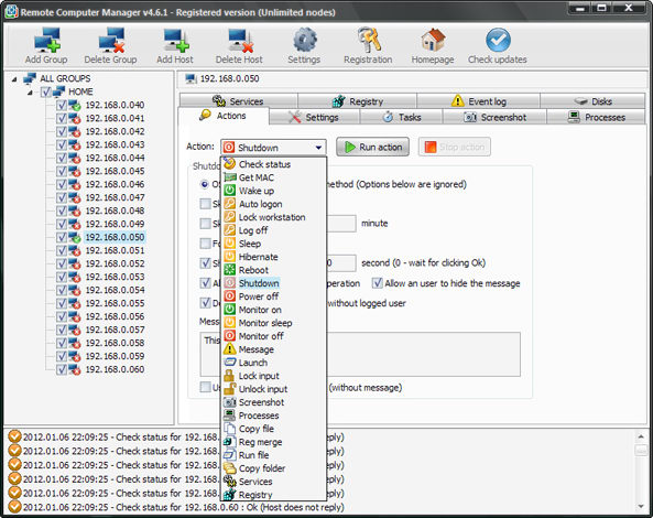 Remote Power Manager 6.1.0 screenshot